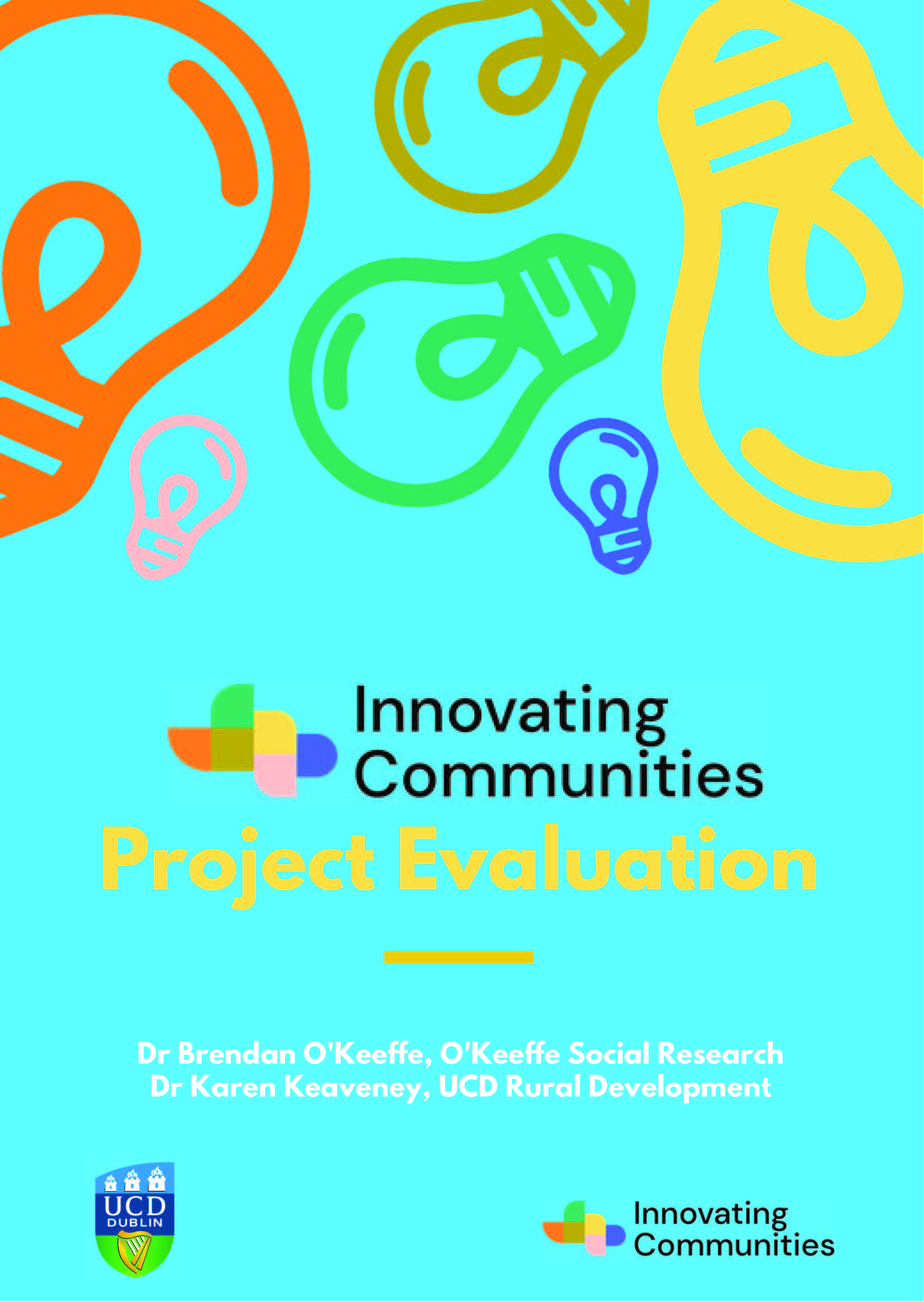 Innovating Communities Evaluation Report October 2023 cover